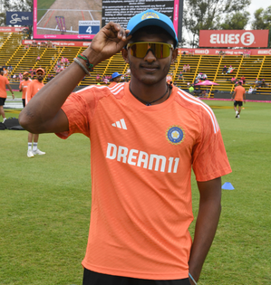 Had a feeling it would be great if I start my first ball with a boundary, says B Sai Sudharsan on his India debut | Had a feeling it would be great if I start my first ball with a boundary, says B Sai Sudharsan on his India debut