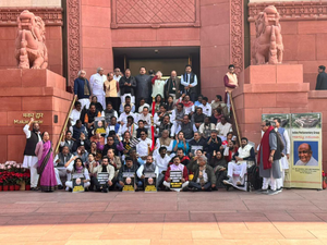 LS adjourned again, 49 MPs suspended on Tuesday for remainder of Winter Session | LS adjourned again, 49 MPs suspended on Tuesday for remainder of Winter Session