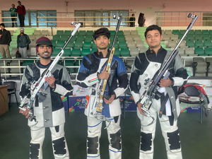 National shooting: Ramita, Swapnil, Anish win in national rifle/pistol trials | National shooting: Ramita, Swapnil, Anish win in national rifle/pistol trials National shooting: Ramita, Swapnil, Anish win in national rifle/pistol trials | National shooting: Ramita, Swapnil, Anish win in national rifle/pistol trials