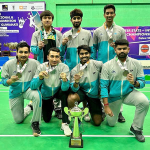 Maharashtra, AAI crown champions at Badminton Senior National Team Championships | Maharashtra, AAI crown champions at Badminton Senior National Team Championships Maharashtra, AAI crown champions at Badminton Senior National Team Championships | Maharashtra, AAI crown champions at Badminton Senior National Team Championships