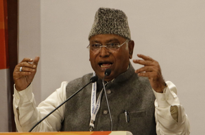 All party protest against suspension of MPs on Dec 22, seat sharing to be finalised soon: Kharge after INDIA meet | All party protest against suspension of MPs on Dec 22, seat sharing to be finalised soon: Kharge after INDIA meet All party protest against suspension of MPs on Dec 22, seat sharing to be finalised soon: Kharge after INDIA meet | All party protest against suspension of MPs on Dec 22, seat sharing to be finalised soon: Kharge after INDIA meet