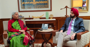 Sitharaman, World Bank chief Banga discuss roadmap ahead on India's G20 proposals | Sitharaman, World Bank chief Banga discuss roadmap ahead on India's G20 proposals Sitharaman, World Bank chief Banga discuss roadmap ahead on India's G20 proposals | Sitharaman, World Bank chief Banga discuss roadmap ahead on India's G20 proposals
