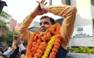 Suspended WFI chief Sanjay Singh objects to IOA-appointed ad-hoc committee; sources | Suspended WFI chief Sanjay Singh objects to IOA-appointed ad-hoc committee; sources