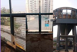 Class 9 student falls to death from foot over bridge in Delhi | Class 9 student falls to death from foot over bridge in Delhi Class 9 student falls to death from foot over bridge in Delhi | Class 9 student falls to death from foot over bridge in Delhi