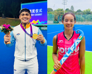Hockey India hails Krishan Pathak, Sushila Chanu, Shivendra Singh, and Vineet Sharma on getting National Awards | Hockey India hails Krishan Pathak, Sushila Chanu, Shivendra Singh, and Vineet Sharma on getting National Awards Hockey India hails Krishan Pathak, Sushila Chanu, Shivendra Singh, and Vineet Sharma on getting National Awards | Hockey India hails Krishan Pathak, Sushila Chanu, Shivendra Singh, and Vineet Sharma on getting National Awards