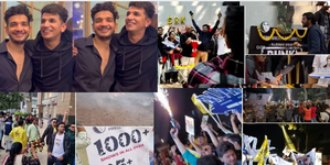 Fan go 'Lutt Putt' over SRK, burst crackers as 'Dunki' opens early in theatres | Fan go 'Lutt Putt' over SRK, burst crackers as 'Dunki' opens early in theatres Fan go 'Lutt Putt' over SRK, burst crackers as 'Dunki' opens early in theatres | Fan go 'Lutt Putt' over SRK, burst crackers as 'Dunki' opens early in theatres
