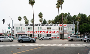 Largest 'Bring Them Home Now' street mural in the world unveiled in Los Angeles | Largest 'Bring Them Home Now' street mural in the world unveiled in Los Angeles
