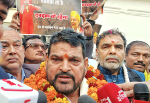 'Dabdaba to rahega', claims Brij Bhushan after aide Sanjay Singh gets elected as WFI chief | 'Dabdaba to rahega', claims Brij Bhushan after aide Sanjay Singh gets elected as WFI chief 'Dabdaba to rahega', claims Brij Bhushan after aide Sanjay Singh gets elected as WFI chief | 'Dabdaba to rahega', claims Brij Bhushan after aide Sanjay Singh gets elected as WFI chief