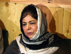 Mehbooba Mufti accuses National Conference of 'breaking' PAGD | Mehbooba Mufti accuses National Conference of 'breaking' PAGD