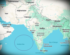 Drone hits merchant vessel off India's coast causing fire | Drone hits merchant vessel off India's coast causing fire