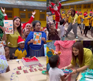 Sneha Wagh celebrates Christmas with NGO kids: 'It made my life little better' | Sneha Wagh celebrates Christmas with NGO kids: 'It made my life little better'