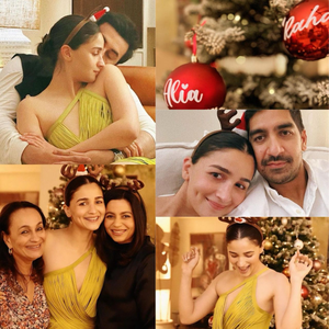 Alia Bhatt gets a kiss from Ranbir, poses with Soni Razdan, Shaheen at Christmas bash | Alia Bhatt gets a kiss from Ranbir, poses with Soni Razdan, Shaheen at Christmas bash Alia Bhatt gets a kiss from Ranbir, poses with Soni Razdan, Shaheen at Christmas bash | Alia Bhatt gets a kiss from Ranbir, poses with Soni Razdan, Shaheen at Christmas bash