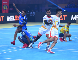 UKK Season 2: Ramji Kashyap steers Chennai Quick Guns to first win; Gujarat Giants beat Rajasthan Warriors | UKK Season 2: Ramji Kashyap steers Chennai Quick Guns to first win; Gujarat Giants beat Rajasthan Warriors UKK Season 2: Ramji Kashyap steers Chennai Quick Guns to first win; Gujarat Giants beat Rajasthan Warriors | UKK Season 2: Ramji Kashyap steers Chennai Quick Guns to first win; Gujarat Giants beat Rajasthan Warriors