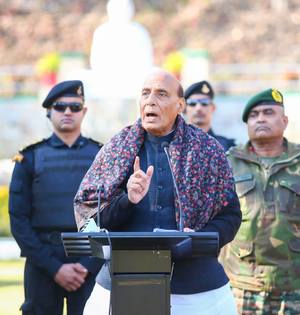 Rajnath to visit UK to discuss defence, security issues | Rajnath to visit UK to discuss defence, security issues Rajnath to visit UK to discuss defence, security issues | Rajnath to visit UK to discuss defence, security issues