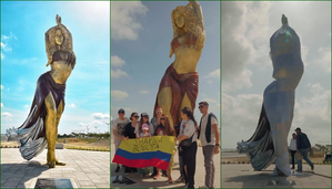 Shakira 'excited' to have her 21-feet-tall statue in Colombian hometown | Shakira 'excited' to have her 21-feet-tall statue in Colombian hometown Shakira 'excited' to have her 21-feet-tall statue in Colombian hometown | Shakira 'excited' to have her 21-feet-tall statue in Colombian hometown