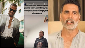 Akshay Kumar lends support to Shikhar Dhawan in touching social media post | Akshay Kumar lends support to Shikhar Dhawan in touching social media post Akshay Kumar lends support to Shikhar Dhawan in touching social media post | Akshay Kumar lends support to Shikhar Dhawan in touching social media post