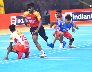 UKK Season 2: Gujarat Giants hand Odisha Juggernauts season's first defeat | UKK Season 2: Gujarat Giants hand Odisha Juggernauts season's first defeat