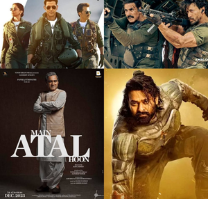 After an action-packed 2023, Bollywood's New Year promises flurry of surprises | After an action-packed 2023, Bollywood's New Year promises flurry of surprises After an action-packed 2023, Bollywood's New Year promises flurry of surprises | After an action-packed 2023, Bollywood's New Year promises flurry of surprises
