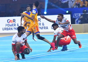 UKK Season 2: Telugu Yoddhas score a thrilling last-minute win over Odisha Juggernauts | UKK Season 2: Telugu Yoddhas score a thrilling last-minute win over Odisha Juggernauts