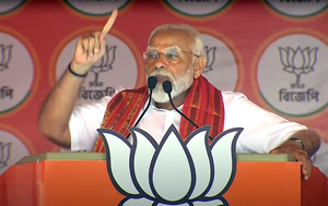 ‘Enemies’ in Bengal, ‘friends' in Delhi: PM Modi tears into Trinamool-Congress-Left | ‘Enemies’ in Bengal, ‘friends' in Delhi: PM Modi tears into Trinamool-Congress-Left ‘Enemies’ in Bengal, ‘friends' in Delhi: PM Modi tears into Trinamool-Congress-Left | ‘Enemies’ in Bengal, ‘friends' in Delhi: PM Modi tears into Trinamool-Congress-Left