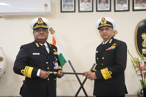 Vice Admiral Sivakumar assumes charge as Controller Warship Production and Acquisition | Vice Admiral Sivakumar assumes charge as Controller Warship Production and Acquisition