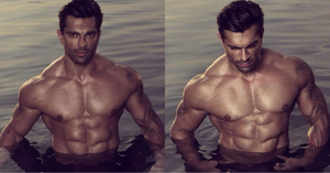 Karan Singh Grover flaunts his washboard abs; fans say 'Hrithik ko competition milega' | Karan Singh Grover flaunts his washboard abs; fans say 'Hrithik ko competition milega'