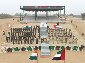 India-UAE joint military exercise 'Desert Cyclone' commences in Rajasthan | India-UAE joint military exercise 'Desert Cyclone' commences in Rajasthan