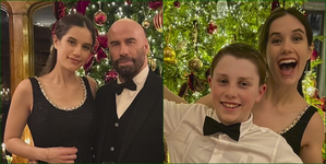 John Travolta shares festive pictures with kids Ella and Ben | John Travolta shares festive pictures with kids Ella and Ben John Travolta shares festive pictures with kids Ella and Ben | John Travolta shares festive pictures with kids Ella and Ben
