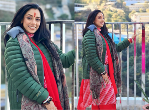 Rupali Ganguly welcomes 2024 with spiritual bliss, visits Vaishno Devi temple | Rupali Ganguly welcomes 2024 with spiritual bliss, visits Vaishno Devi temple