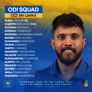 Fernando, Dananjaya, Vandersay back in squad as Sri Lanka announce Kusal Mendis led 17-member squad for Zimbabwe series | Fernando, Dananjaya, Vandersay back in squad as Sri Lanka announce Kusal Mendis led 17-member squad for Zimbabwe series