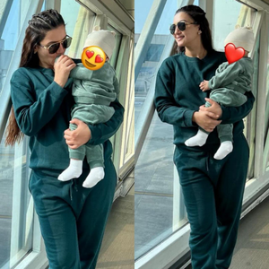 'Life, as we love it', says Gauahar Khan as she twins with baby boy Zehaan | 'Life, as we love it', says Gauahar Khan as she twins with baby boy Zehaan 'Life, as we love it', says Gauahar Khan as she twins with baby boy Zehaan | 'Life, as we love it', says Gauahar Khan as she twins with baby boy Zehaan