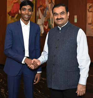Praggnanandhaa secures spot in Grand Chess Tour Final, earns praise from Gautam Adani | Praggnanandhaa secures spot in Grand Chess Tour Final, earns praise from Gautam Adani Praggnanandhaa secures spot in Grand Chess Tour Final, earns praise from Gautam Adani | Praggnanandhaa secures spot in Grand Chess Tour Final, earns praise from Gautam Adani