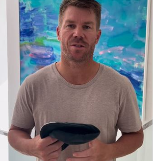 Warner 'Pleased and relived' after reuniting with missing 'baggy green' caps | Warner 'Pleased and relived' after reuniting with missing 'baggy green' caps