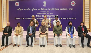 Borders security, cyber-threats, radicalisation discussed at Jaipur Police conference | Borders security, cyber-threats, radicalisation discussed at Jaipur Police conference