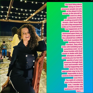 Kangana Ranaut reveals the best thing about being an actor | Kangana Ranaut reveals the best thing about being an actor Kangana Ranaut reveals the best thing about being an actor | Kangana Ranaut reveals the best thing about being an actor