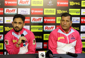 'If opponents stop Arjun Deshwal, others will step up', says Jaipur Pink Panthers’ captain Sunil Malik | 'If opponents stop Arjun Deshwal, others will step up', says Jaipur Pink Panthers’ captain Sunil Malik 'If opponents stop Arjun Deshwal, others will step up', says Jaipur Pink Panthers’ captain Sunil Malik | 'If opponents stop Arjun Deshwal, others will step up', says Jaipur Pink Panthers’ captain Sunil Malik