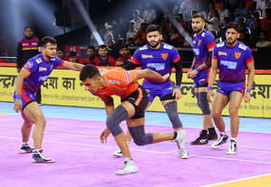 PKL 10: Dabang Delhi KC stage epic comeback to stun U Mumba, rise to second on the table | PKL 10: Dabang Delhi KC stage epic comeback to stun U Mumba, rise to second on the table PKL 10: Dabang Delhi KC stage epic comeback to stun U Mumba, rise to second on the table | PKL 10: Dabang Delhi KC stage epic comeback to stun U Mumba, rise to second on the table
