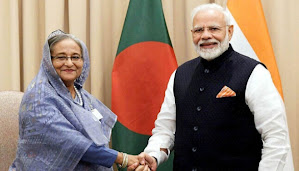 PM Modi congratulates Bangladesh's Sheikh Hasina on poll victory | PM Modi congratulates Bangladesh's Sheikh Hasina on poll victory