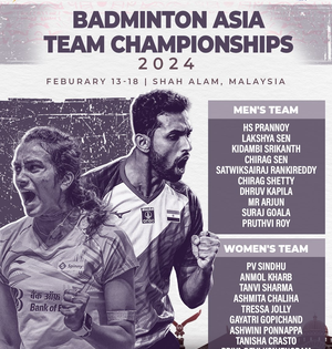 Sindhu, Prannoy to lead Indian challenge at Badminton Asia Team Championships | Sindhu, Prannoy to lead Indian challenge at Badminton Asia Team Championships