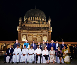 Telangana CM hosts dinner for consulate representatives of 13 countries | Telangana CM hosts dinner for consulate representatives of 13 countries Telangana CM hosts dinner for consulate representatives of 13 countries | Telangana CM hosts dinner for consulate representatives of 13 countries