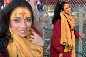 Rupali Ganguly embraces spiritual bliss as she visits Omkareshwar, Mahakaleshwar temples | Rupali Ganguly embraces spiritual bliss as she visits Omkareshwar, Mahakaleshwar temples Rupali Ganguly embraces spiritual bliss as she visits Omkareshwar, Mahakaleshwar temples | Rupali Ganguly embraces spiritual bliss as she visits Omkareshwar, Mahakaleshwar temples