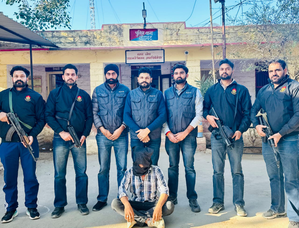 Punjab police nab key operative of Pak-based terrorist Rinda from Rajasthan | Punjab police nab key operative of Pak-based terrorist Rinda from Rajasthan Punjab police nab key operative of Pak-based terrorist Rinda from Rajasthan | Punjab police nab key operative of Pak-based terrorist Rinda from Rajasthan