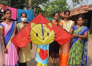 Hundreds of Maha women to fly kites for 'gender equality & empowerment' | Hundreds of Maha women to fly kites for 'gender equality & empowerment' Hundreds of Maha women to fly kites for 'gender equality & empowerment' | Hundreds of Maha women to fly kites for 'gender equality & empowerment'