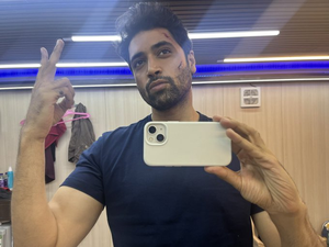 Adivi Sesh shares BTS picture with scars from sets of 'G2' | Adivi Sesh shares BTS picture with scars from sets of 'G2' Adivi Sesh shares BTS picture with scars from sets of 'G2' | Adivi Sesh shares BTS picture with scars from sets of 'G2'