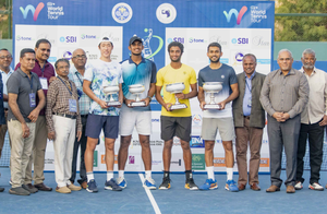 Mandya Open: Jelle, Orel to clash for singles title, Indian pair lifts doubles title | Mandya Open: Jelle, Orel to clash for singles title, Indian pair lifts doubles title