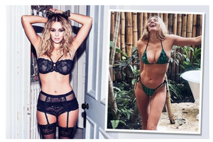 Keeley Hazell shares racy pictures in lingerie and cat ears | Keeley Hazell shares racy pictures in lingerie and cat ears