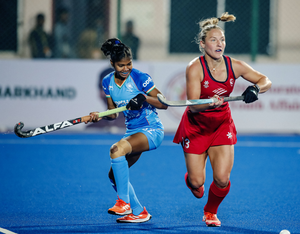 Indian women's team midfielder Beauty Dungdung enjoying return to international hockey at Olympic Qualifiers | Indian women's team midfielder Beauty Dungdung enjoying return to international hockey at Olympic Qualifiers Indian women's team midfielder Beauty Dungdung enjoying return to international hockey at Olympic Qualifiers | Indian women's team midfielder Beauty Dungdung enjoying return to international hockey at Olympic Qualifiers