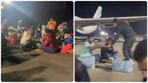 Passengers' picnic at Mumbai airport tarmac: Rs 1.20 cr penalty imposed on IndiGo, Rs 60 lakhs on MIAL | Passengers' picnic at Mumbai airport tarmac: Rs 1.20 cr penalty imposed on IndiGo, Rs 60 lakhs on MIAL Passengers' picnic at Mumbai airport tarmac: Rs 1.20 cr penalty imposed on IndiGo, Rs 60 lakhs on MIAL | Passengers' picnic at Mumbai airport tarmac: Rs 1.20 cr penalty imposed on IndiGo, Rs 60 lakhs on MIAL