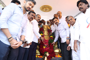 Thiruvalluvar's statue represents brotherhood between Kannada & Tamil people: K'taka BJP chief Vijayendra | Thiruvalluvar's statue represents brotherhood between Kannada & Tamil people: K'taka BJP chief Vijayendra
