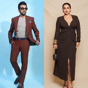 Vidya Balan, Pratik Gandhi tease fans with cryptic announcement | Vidya Balan, Pratik Gandhi tease fans with cryptic announcement Vidya Balan, Pratik Gandhi tease fans with cryptic announcement | Vidya Balan, Pratik Gandhi tease fans with cryptic announcement